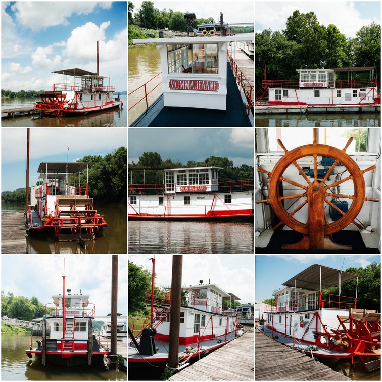 Image for Huntington, WV - 67-ft Sternwheel Houseboat “Momma Jeanne”