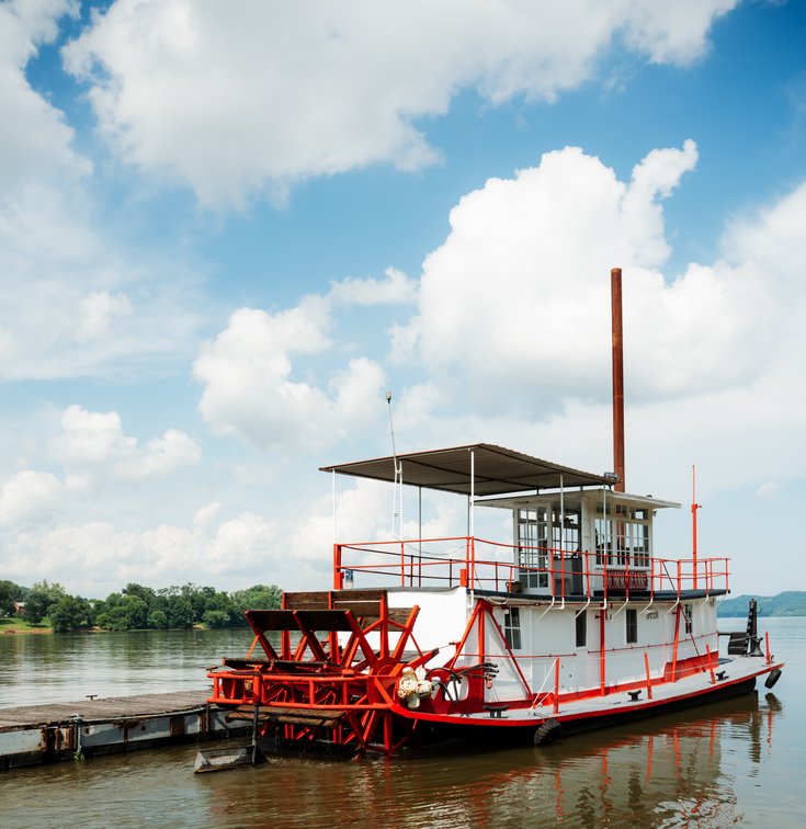 Image for Huntington, WV - 67-ft Sternwheel Houseboat “Momma Jeanne”