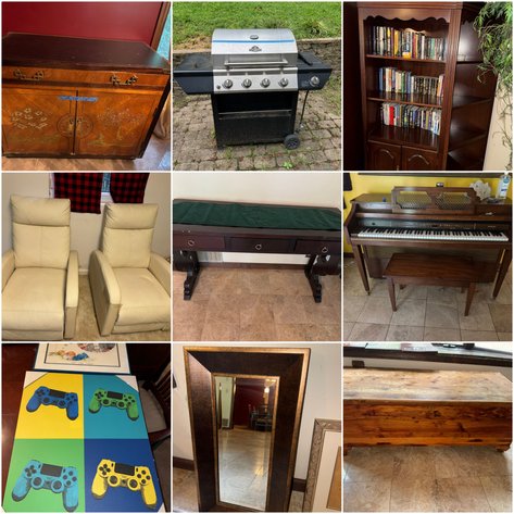 Image for Dunbar, WV - Furniture, Piano, Glassware, Paintings, Prints, Home Decor & More!
