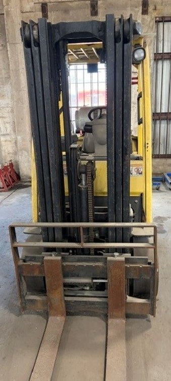 Image for Groome Transportation (Hyster 55 Fortis Warehouse Forklift and 2016 Freightliner Thomas Bus) - Houston, TX 77023
