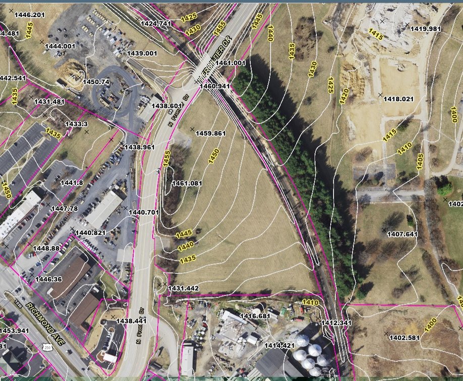 Image for 8.06 Acres B2 Commercial Real Estate In City of Staunton Offered In 6 Tracts