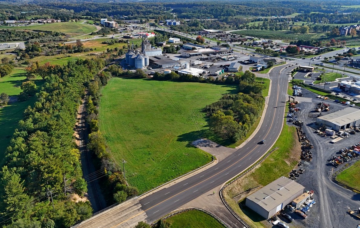 Image for 8.06 Acres B2 Commercial Real Estate In City of Staunton Offered In 6 Tracts