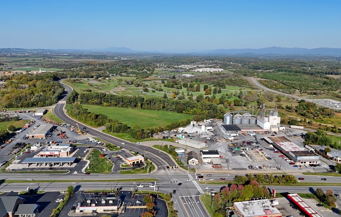 Image for 8.06 Acres B2 Commercial Real Estate In City of Staunton Offered In 6 Tracts