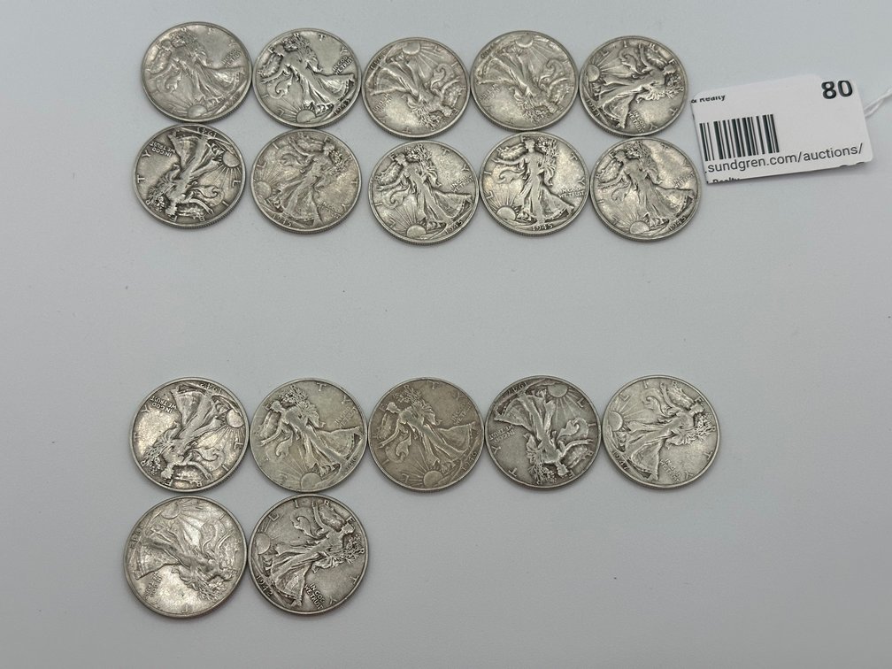 Silver Coins, Bullion, Coins, Currency & Gun Auction photo 9