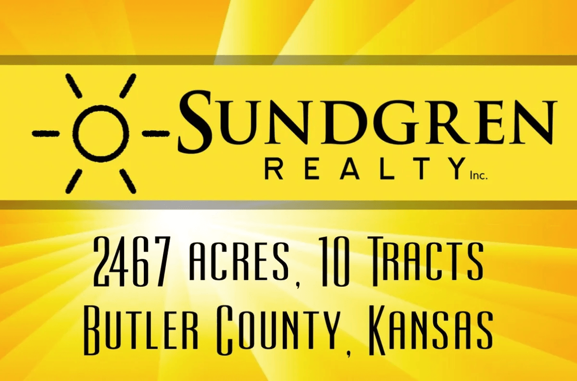 2,467+- Acres Butler County, Kansas Land Auction Selling In 10 Tracts photo 1