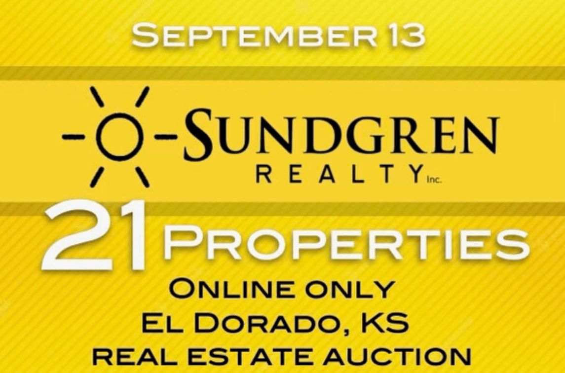 El Dorado, Kansas Multi-Property Online Only Real Estate Auction photo 1