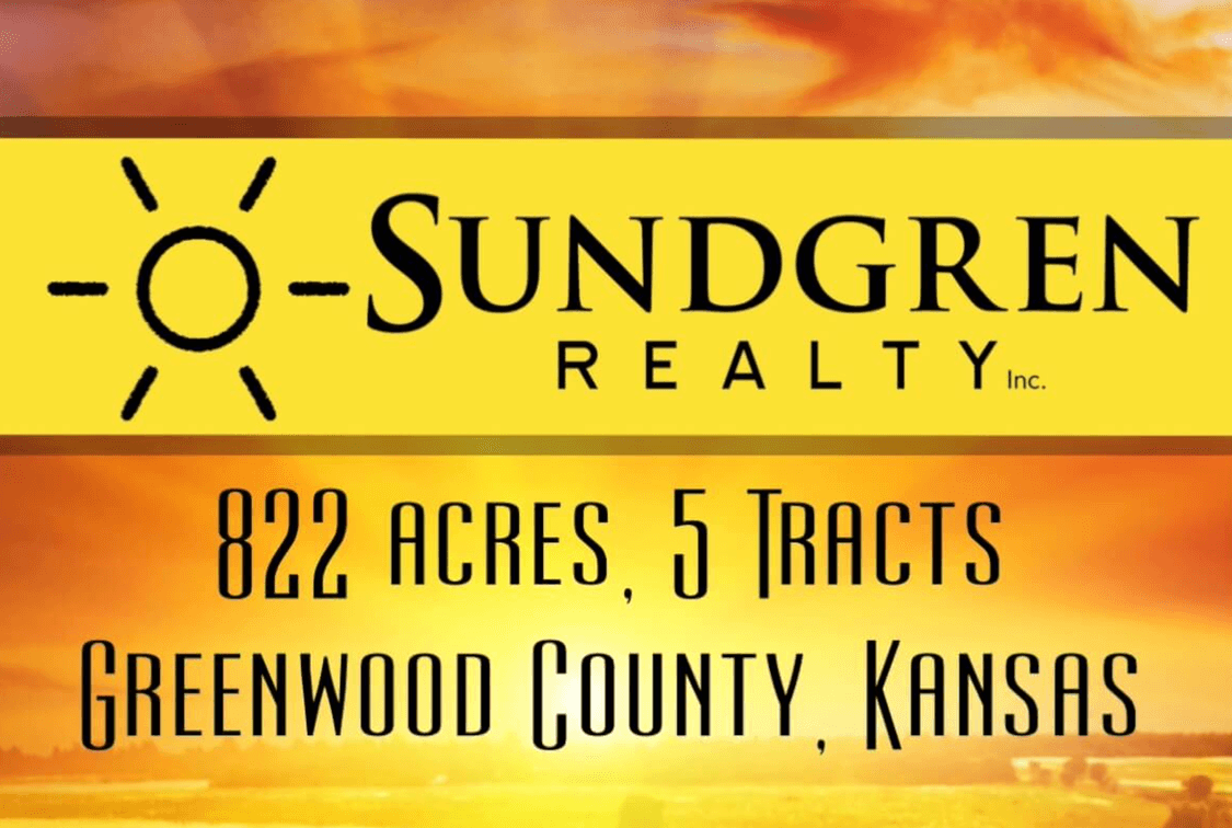 822 Acres Greenwood County, Kansas Land Between Severy and Piedmont Selling in 5 Tracts photo 1