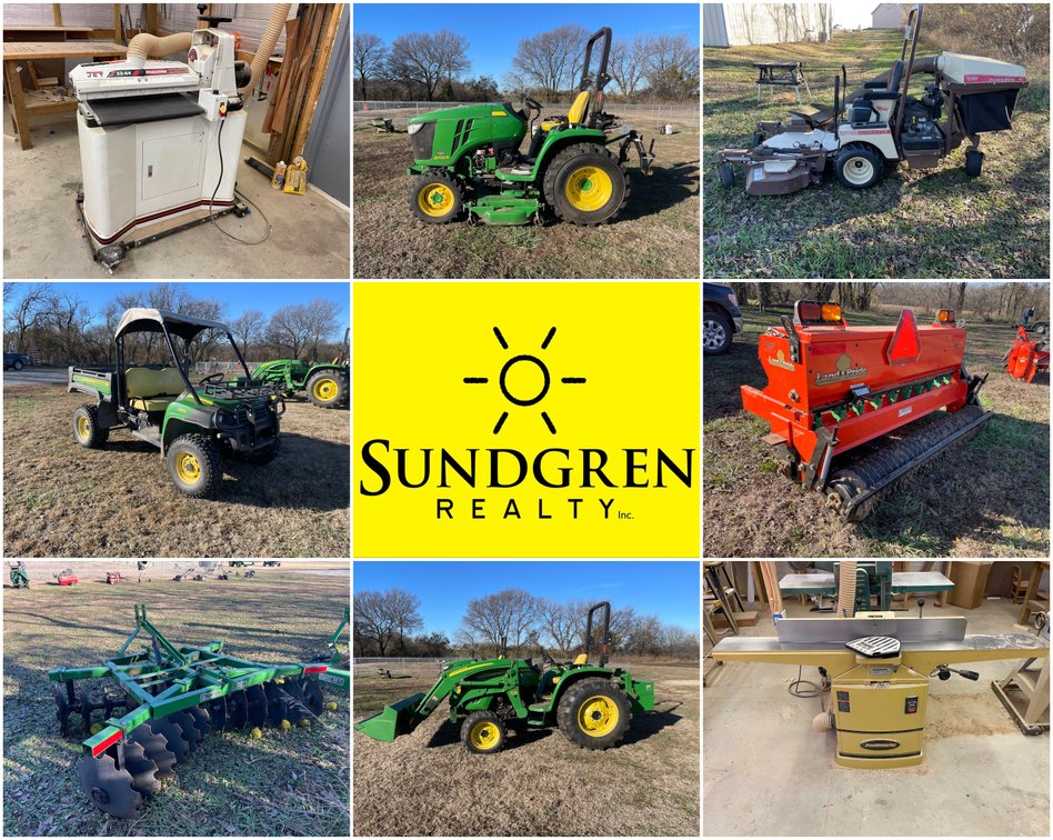John Deere Tractors, Gator, Tools & Household Auction  photo 1