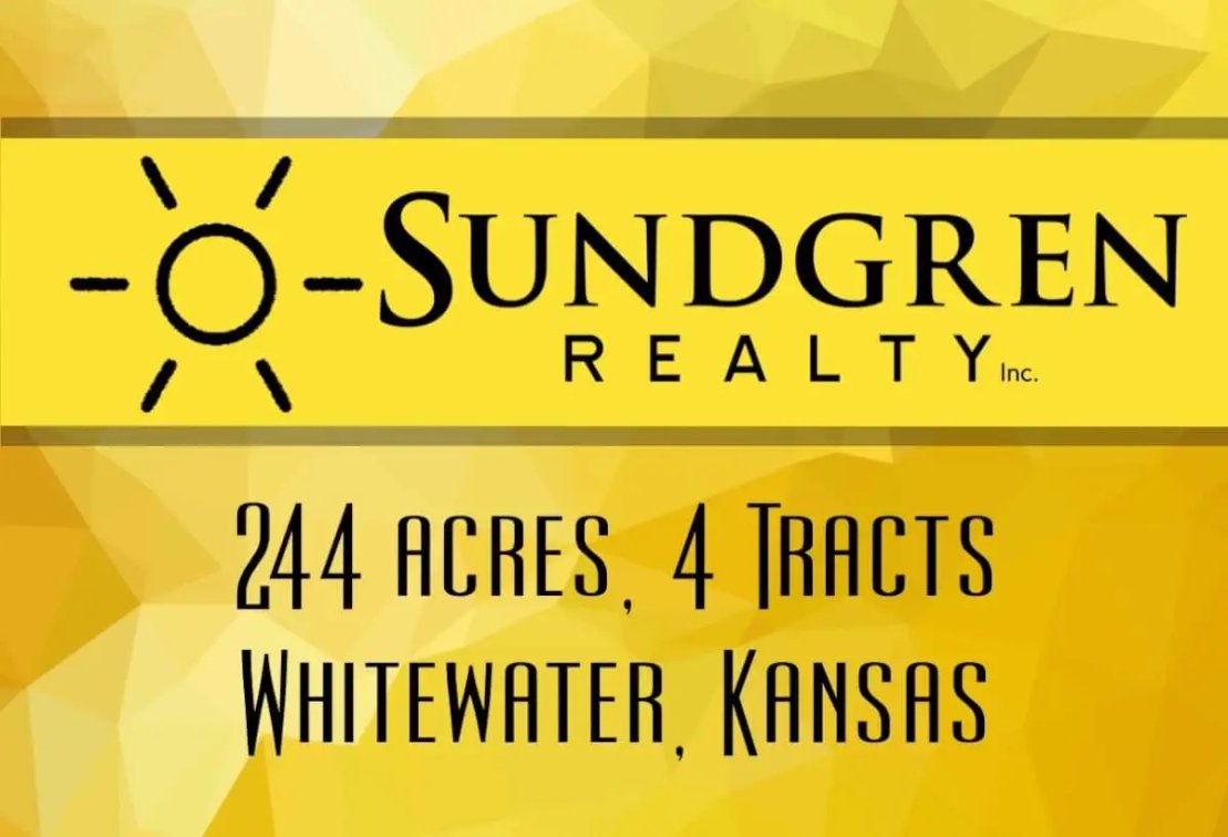 244 Acres Near Whitewater, Kansas Selling in 4 Tracts photo 1