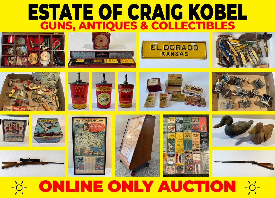 Estate of Craig Kobel: Guns, Antiques & Collectibles Auction #1 photo 1