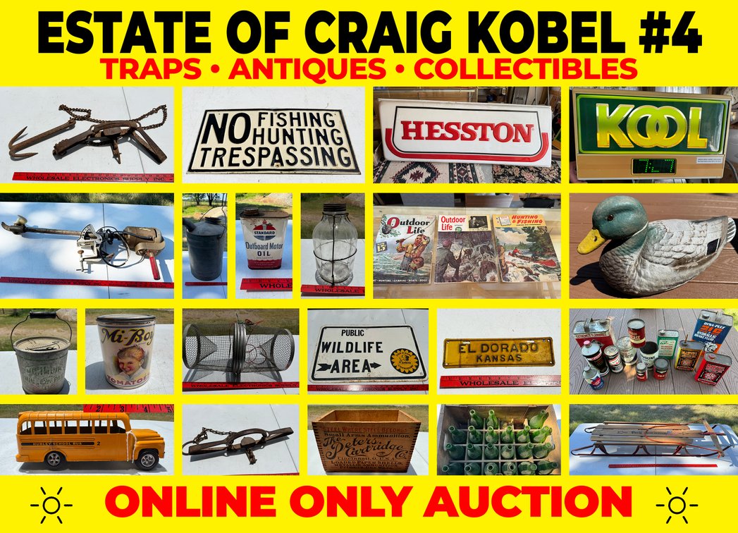 Estate of Craig Kobel #4: Traps, Antiques & Collectibles photo 1