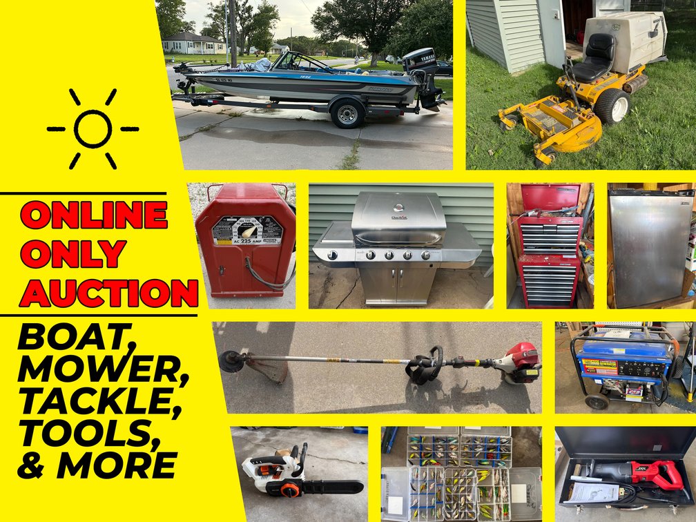 Fishing Boat, Tackle, Tools, Household Auction - El Dorado photo 1