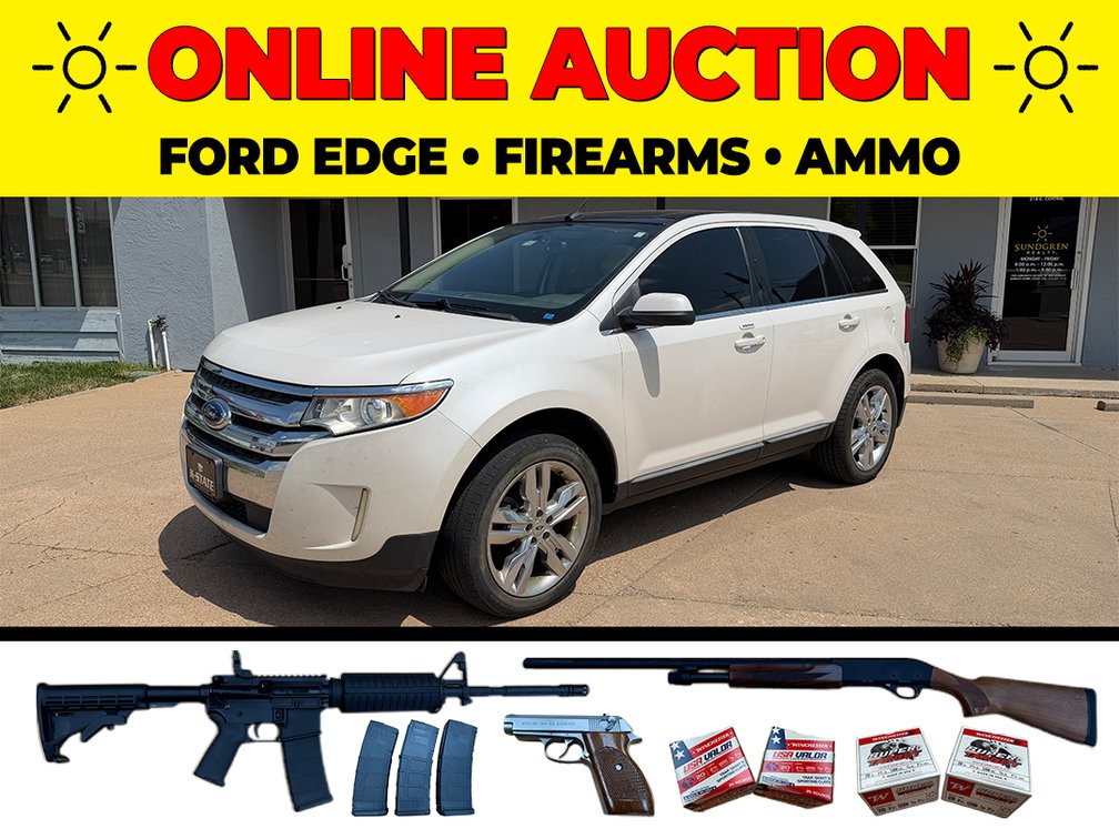 2011 Ford Edge SUV, Guns, Ammo Auction - El Dorado photo 1