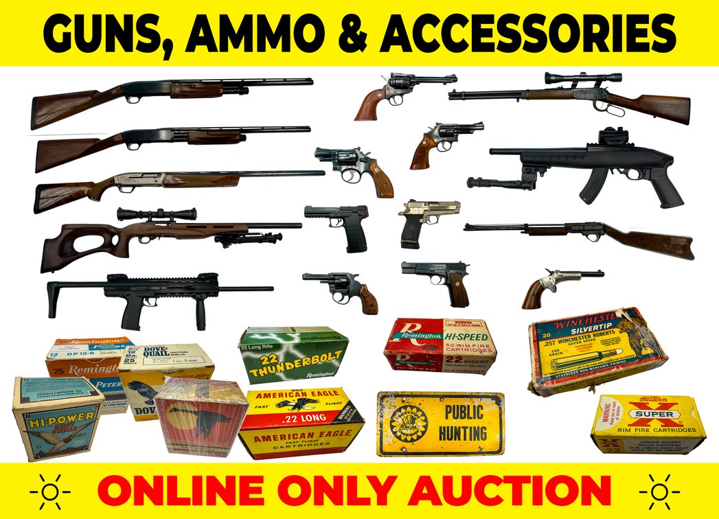 16 Guns, Tons of Ammo, Accessories, Old Ammo Boxes - El Dorado KS photo 1