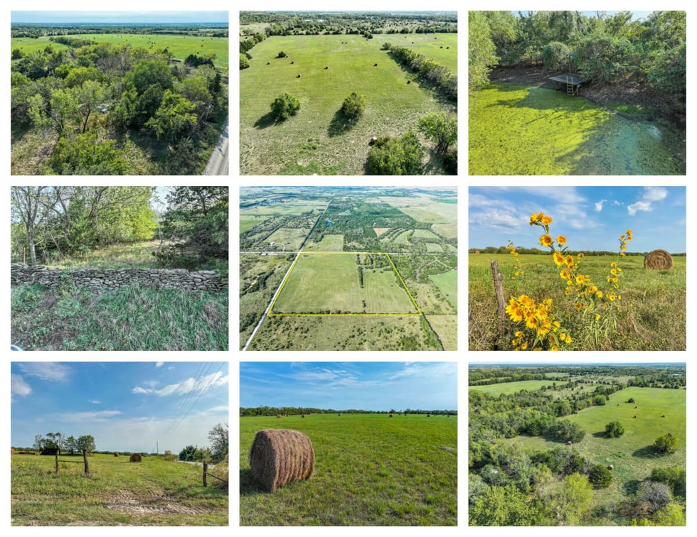 37+- Acres North of Severy in Greenwood County, Kansas – Pond, Pasture & Trees photo 1