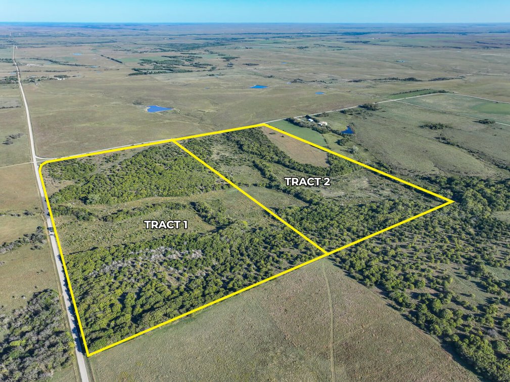 (2) 80+- Acre Premium Hunting Land Tracts – Cowley County, Kansas photo 1