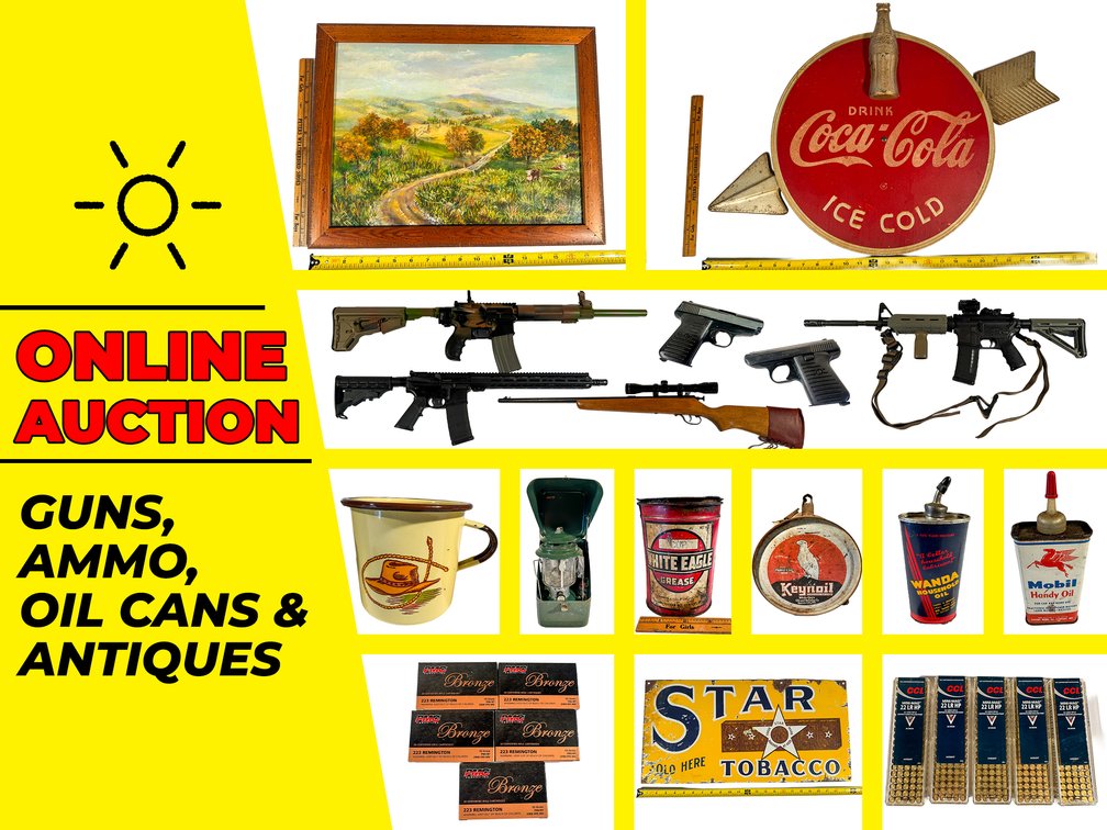 Guns, Ammo, Oil Cans & Antiques photo 1