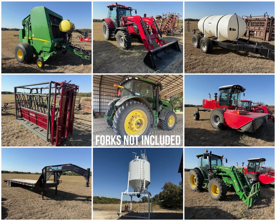 Farm and Cattle Equipment Auction Near Winfield Kansas photo 1