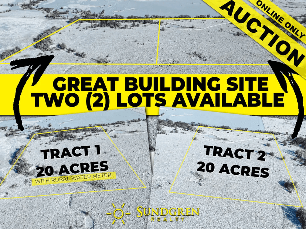 (2) 20+- Acre Properties For Sale By Auction Near El Dorado Kansas photo 1