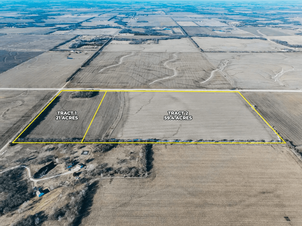80 Acres – 2 Tracts Between Whitewater, Benton & Furley in Sedgwick County, Kansas photo 1