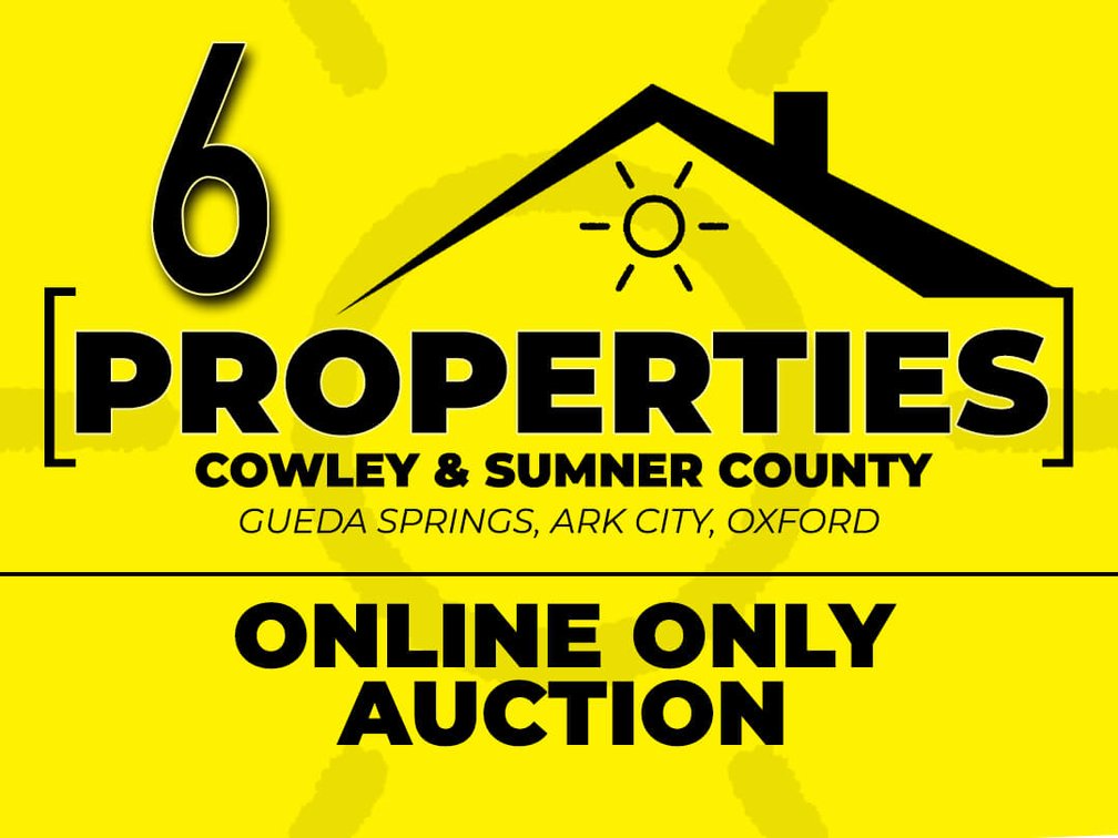 Multi-Property Real Estate Auction: Cowley and Sumner County, Kansas; Geuda Springs, Oxford & Arkansas City photo 1