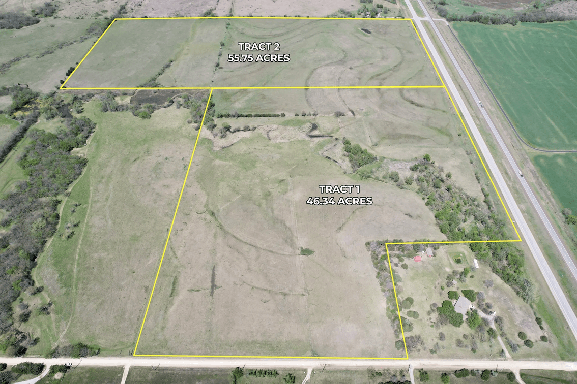 102 Acres South of El Dorado, Kansas – Selling in 2 Tracts photo 2