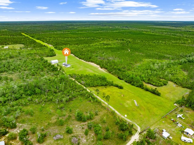 Image for Private Runway with Home & Hangar on 80± acres in Fountain, Florida