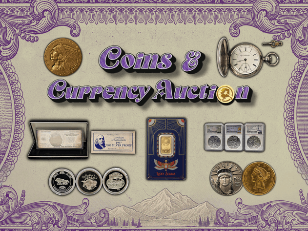 Image for August 2026 Coins & Currency Auction
