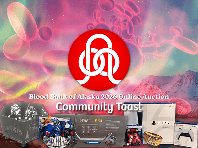 Image for Blood Bank of Alaska 2026 Fundraising Auction