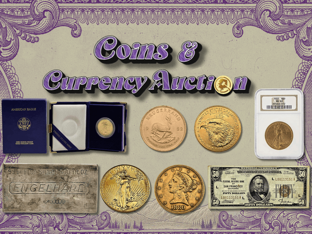 Image for October 2026 Coins & Currency Auction