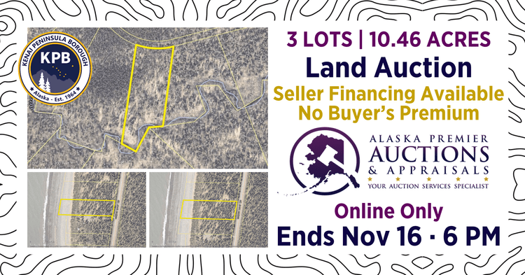 Image for 3 Parcels | KPB 2026 Land Auction (Online Only)