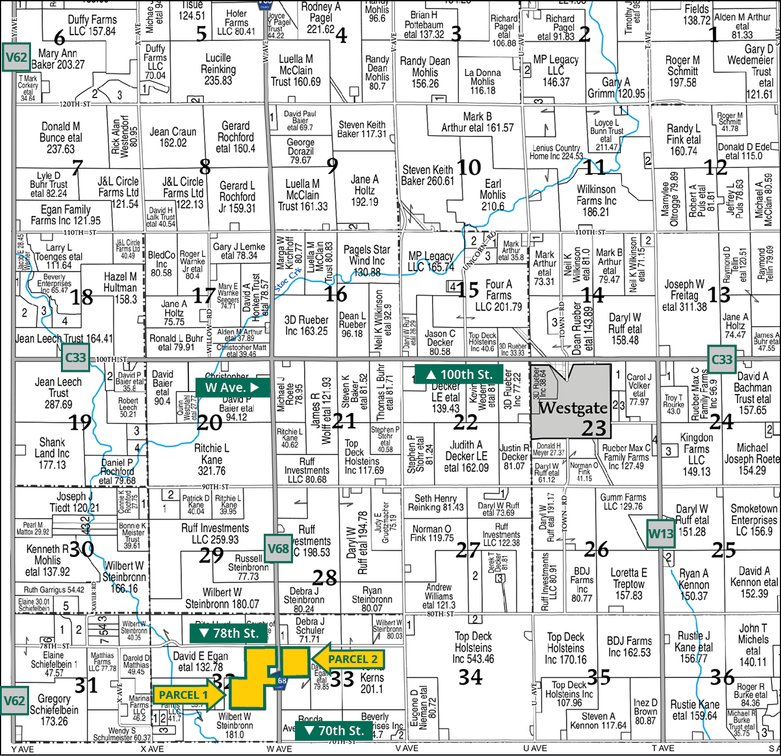Image for Closed - Fayette Co., IA - 124.23 Ac., m/l (050-1411)