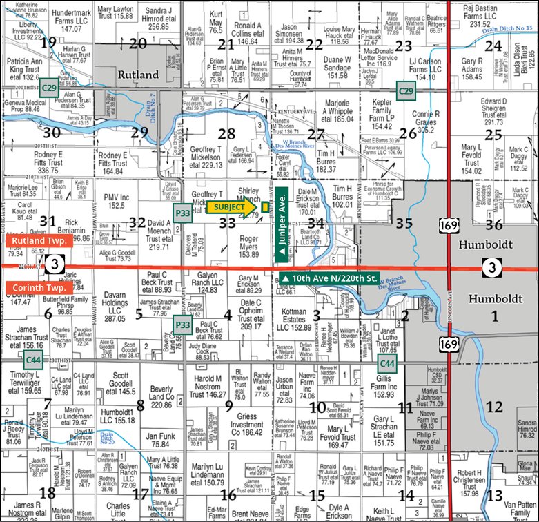 Image for Humboldt Co., IA - 5.25 Ac., m/l (000-4208-01)
