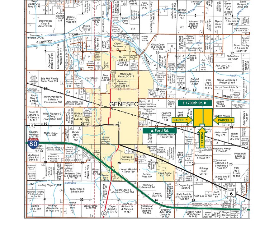 Image for Henry Co., IL - 161.56 Ac., m/l (100-0250)