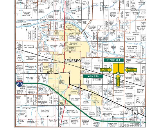 Image for Henry Co., IL - 161.56 Ac., m/l (100-0250)