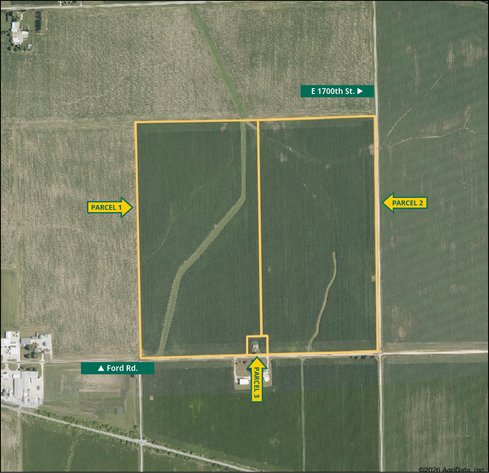 Image for Henry Co., IL - 161.56 Ac., m/l (100-0250)