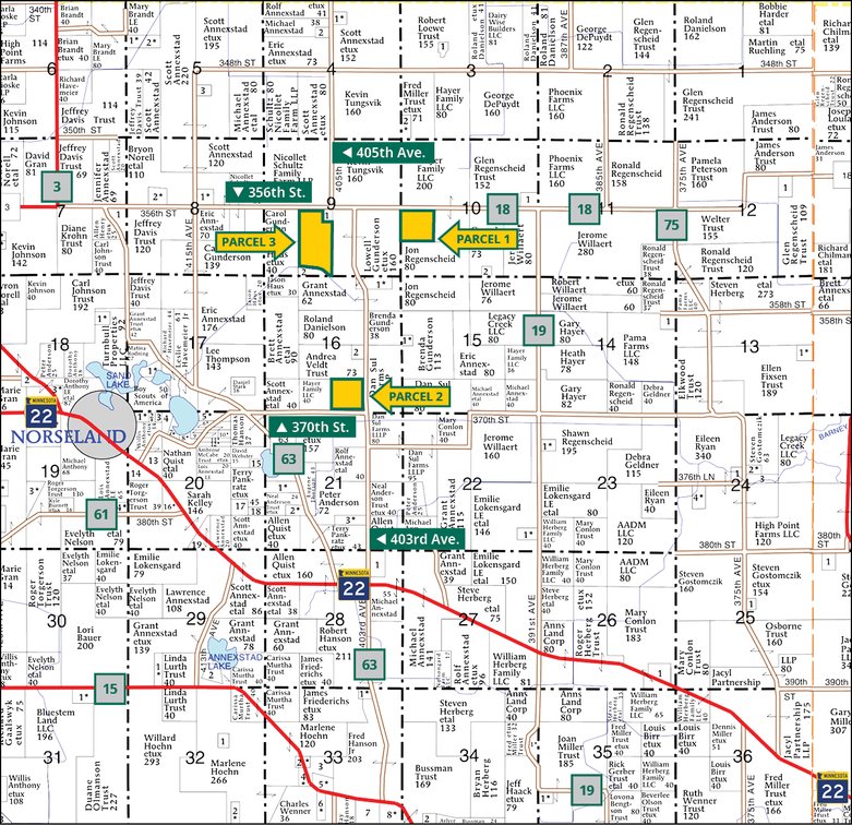 Image for Nicollet Co., MN - 148.00 Ac., m/l (190-0343)