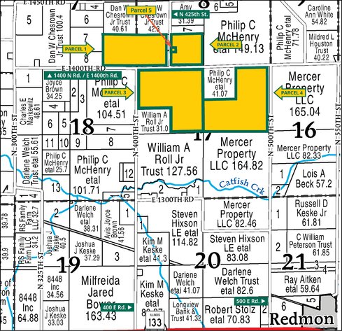Image for Edgar Co., IL - 390.72 Ac., m/l (030-0525)