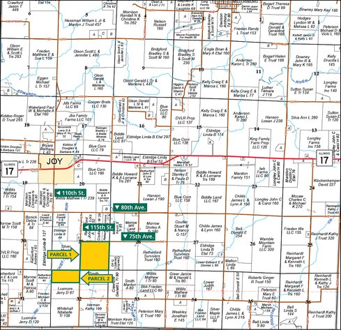 Image for Mercer Co., IL - 232.50 Ac., m/l (100-0257)