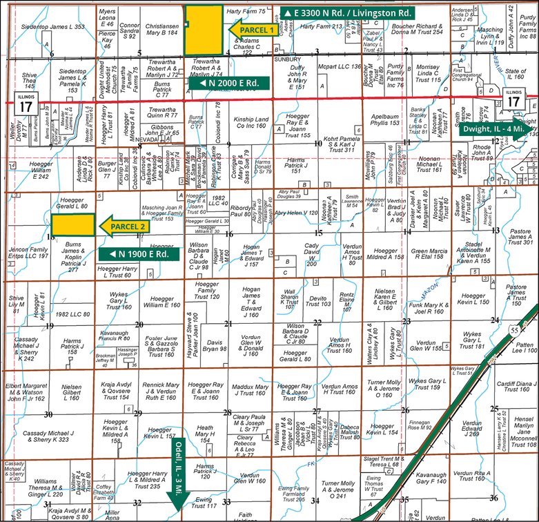 Image for Livingston Co., IL - 238.34 Ac., m/l (130-0220)