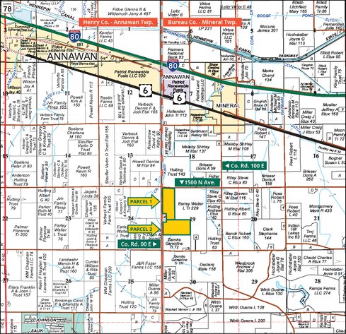 Image for Bureau Co., IL - 136.77 Ac., m/l (100-0262)