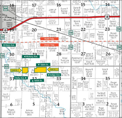 Image for Floyd Co., IA - 114.41 Ac., m/l (020-0602)