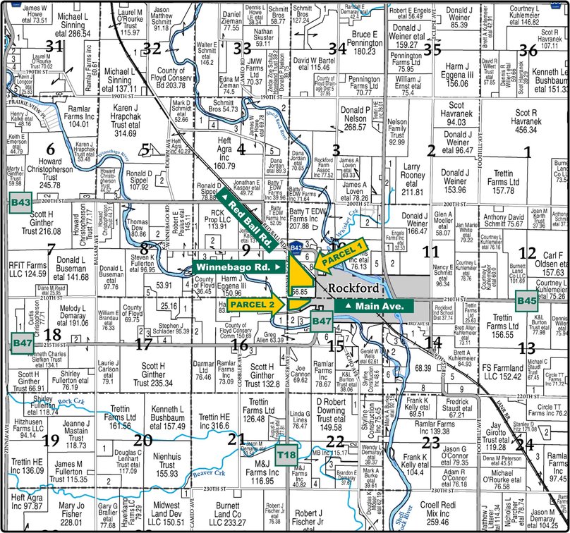 Image for Closed - Floyd Co., IA - 62.26 Ac., m/l (020-0525-10)
