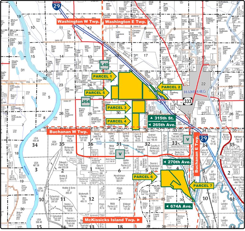 Image for Closed - Fremont Co., IA/Nemaha Co., NE/Atchison Co., MO - 1,526.92 Ac., m/l (090-0232-19)