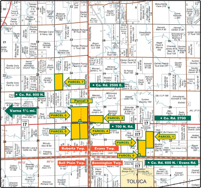 Image for Closed - Marshall Co., IL - 637.837 Ac., m/l (030-0479)