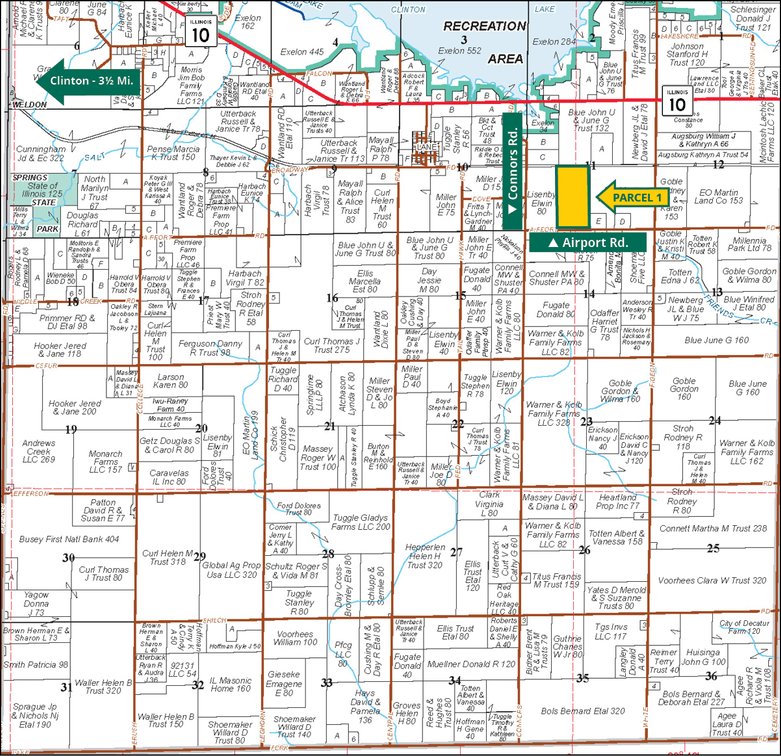 Image for Closed - DeWitt/Piatt Co., IL - 158.75 Ac., m/l (030-0502)