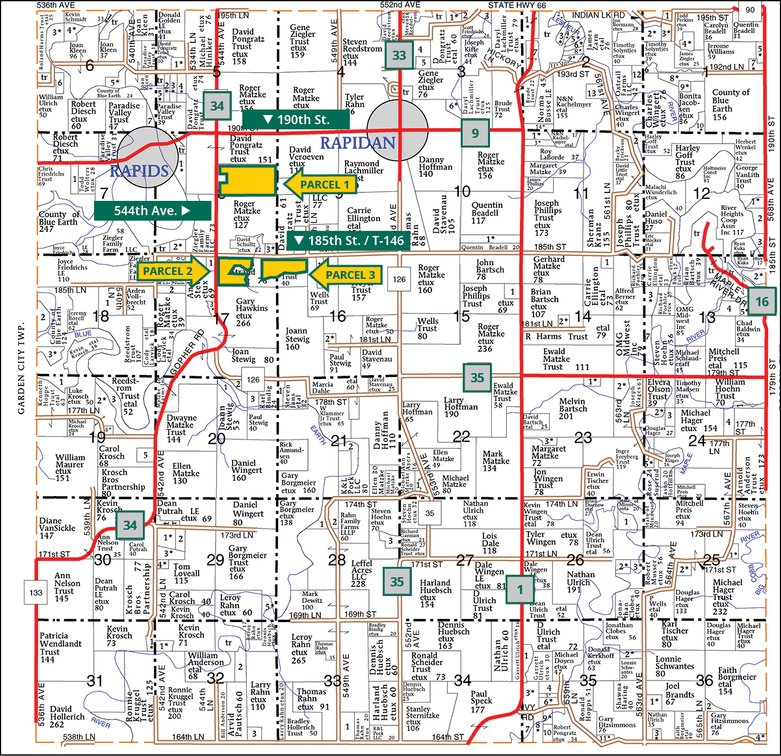 Image for Closed - Blue Earth Co., MN - 145.29 Ac., ml (190-0272)