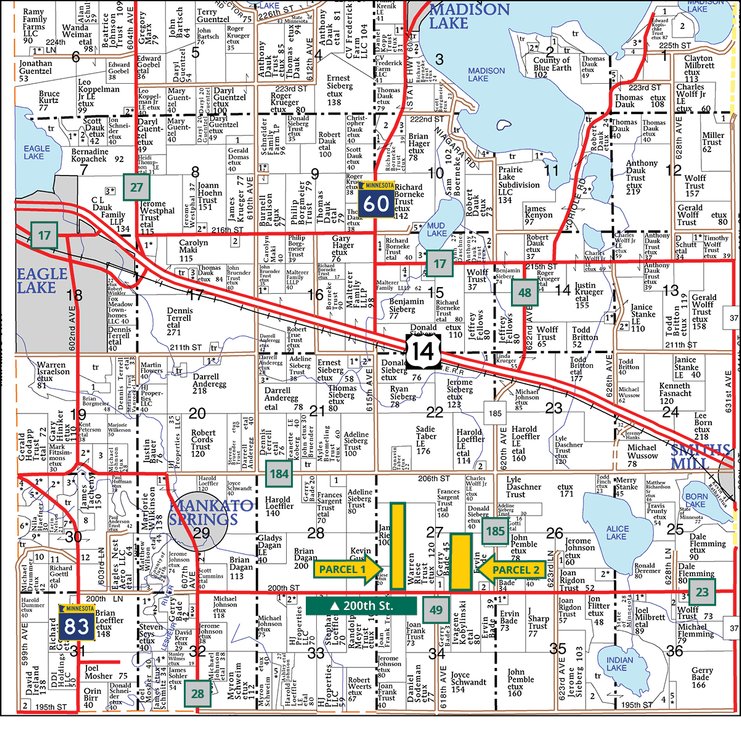 Image for Closed - Blue Earth Co., MN - 109.95 Ac., m/l (190-0282)