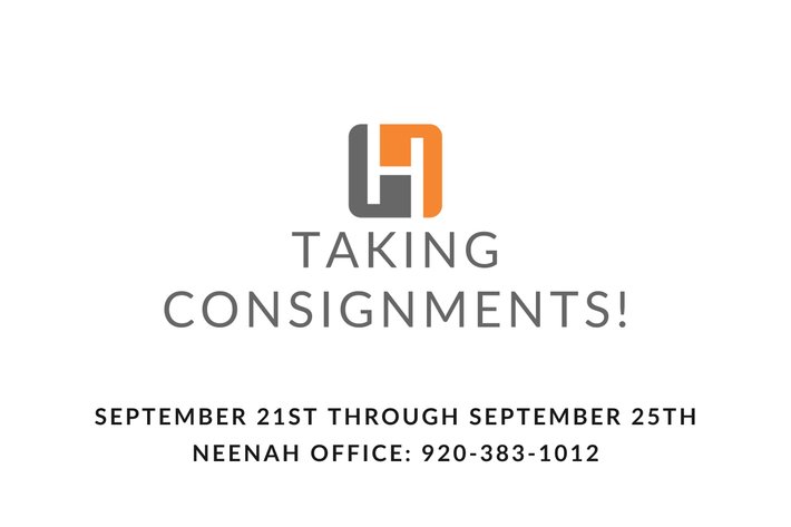 Image for October 2026 Neenah Consignment Auction - Neenah, WI