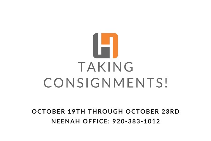 Image for November 2026 Neenah Consignment Auction - Neenah, WI